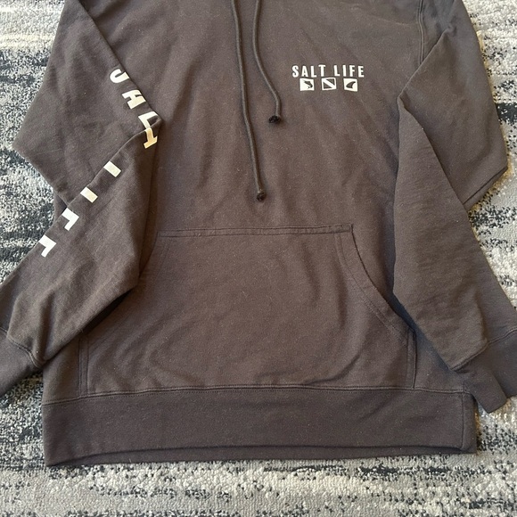 SALT LIFE Live Salty “Fish Dive Surf” Hoodie - Picture 5 of 7